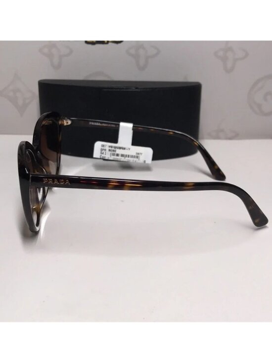 New Authentic Prada SPR 02V-F 2AU-6S1 Women’s Sunglasses – Tortoise main image 12